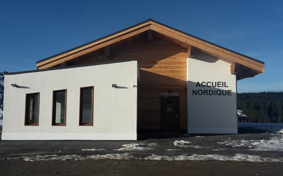 Construction d’un bâtiment d’accueil NORDIQUE aux Saisies