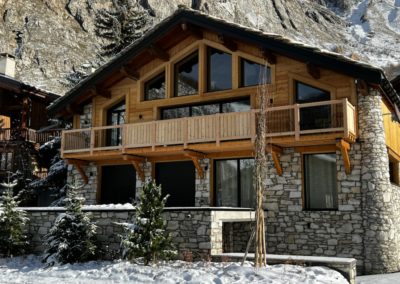 RÉNOVATION CHALET ATHENAISE  à VAL d’ISERE